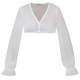 Marjo - Dirndlbluse Anstein weiß mit Ballonarm