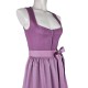 Wenger - Leinen Dirndl Milly magnolia - 70 cm