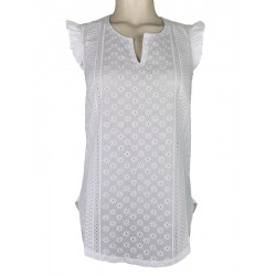 Hammerschmid - Trachtenshirt Josi mit Flügelarm in weiß