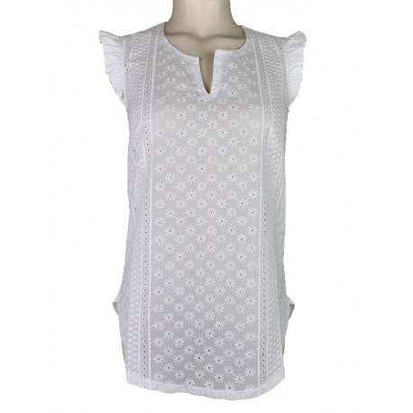 Hammerschmid - Trachtenshirt Josi mit Flügelarm in weiß