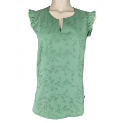 Hammerschmid - Trachtenshirt Juliane mit Flügelarm in jade