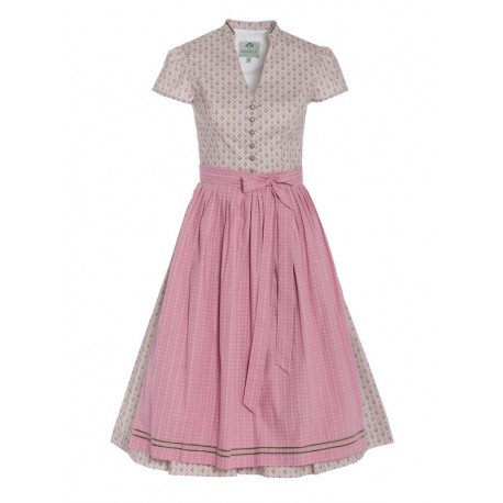 Berwin - Dirndl mit Arm mit Retrodruck - 75 cm