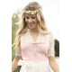 Nina von C. - Spitzen Dirndlbluse Melina champagner