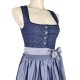 Emma D. - Dirndl Sarah dunkelblau - 70 cm