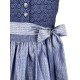 Emma D. - Dirndl Sarah dunkelblau - 70 cm