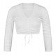 Nina von C. - Spitzen Dirndlbluse Laura 3/4 Arm weiß