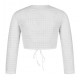 Nina von C. - Spitzen Dirndlbluse Laura 3/4 Arm weiß