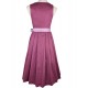 Turi - Dirndl Elisa in rosenholz mit rosé - 70 cm