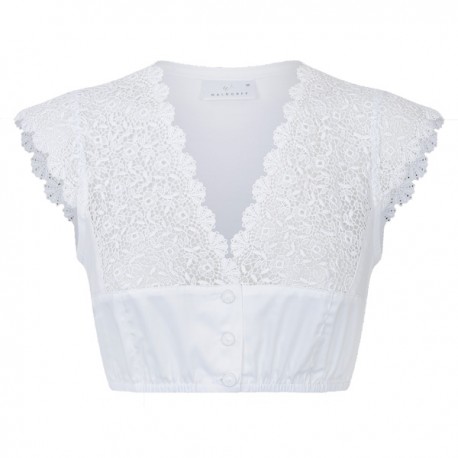 Blusebluse Fine mit V-Ausschnitt - Waldorff