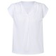 Waldorff - Bluse mit Tulpenarm und V-Ausschnitt