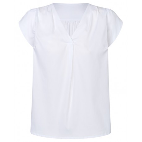 Waldorff - Bluse mit Tulpenarm und V-Ausschnitt