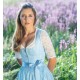 Marjo - Spitzen Dirndlbluse Erlbach mit Herzausschnitt
