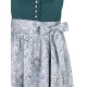 Wenger - Baumwoll Dirndl Anna in smaragd - 70 cm