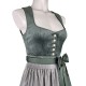 Krüger Collection - Dirndl Avara in oliv Samt - 70 cm
