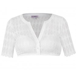 Marjo - Spitzen Dirndlbluse Halfing in offwhite