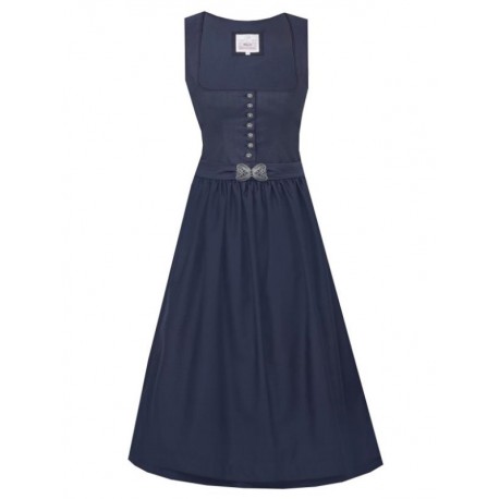 Marjo - Dirndl Kitzingen Nachtblau - 75 cm
