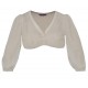 Marjo - Dirndlbluse Ahorntal creme mit 3/4 Ballonarm