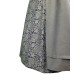 Wenger - Dirndl Karla in oliv mit schwarz - 70 cm