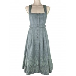Wenger - Dirndlkleid Nicole in salbei - 70 cm