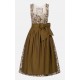 CocoVero - Dirndl Annelie Ivy Gold - 75 cm