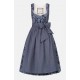 CocoVero - Dirndl Annelie Ivy Blue - 75 cm