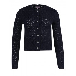 Marjo - Trachten Strickjacke Waldstetten Navy