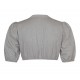 Alpenfee - Dirndlbluse Leda grau mit Ballonarm