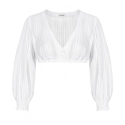 Heimatglück - Dirndlbluse Charlotte mit 3/4 Ballonarm