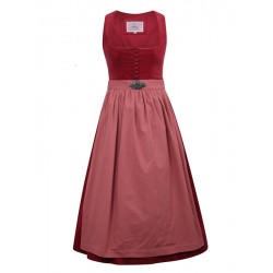 Marjo - Dirndl Kumberg Granatapfel mit Babycord - 70 cm