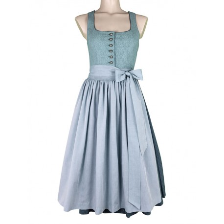 Hammerschmid - Baumwoll Dirndl Koflersee in Aqua - 70 cm