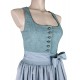 Hammerschmid - Baumwoll Dirndl Koflersee in Aqua - 70 cm