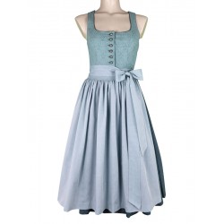Hammerschmid - Baumwoll Dirndl Koflersee in Aqua - 70 cm