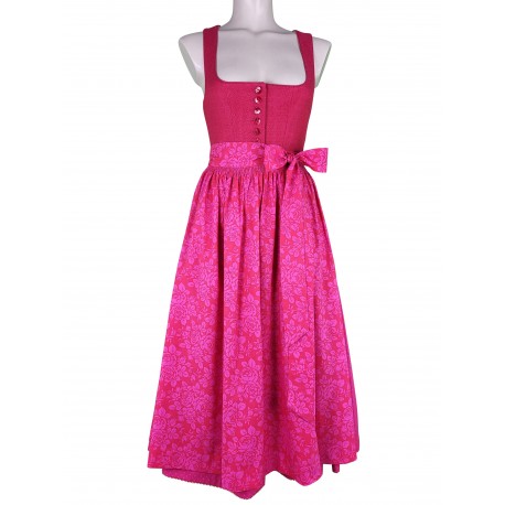 Hammerschmid - Dirndl Pillersee in korallenrot - 70 cm