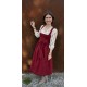 Madame Marie - Dirndl Selandris Granatapfel - 75 cm